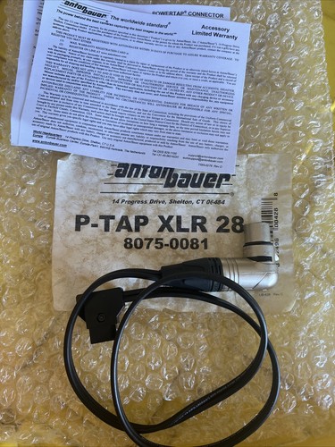 Anton bauer powertap - bauer, xlr
