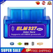 Super Mini ELM327 Bluetooth V1.5 Auto OBD2 Dispositivo Diagnostico Scanner per Android IOS