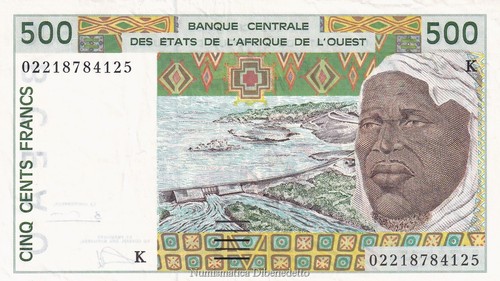 Senegal 500 franchi - -, p