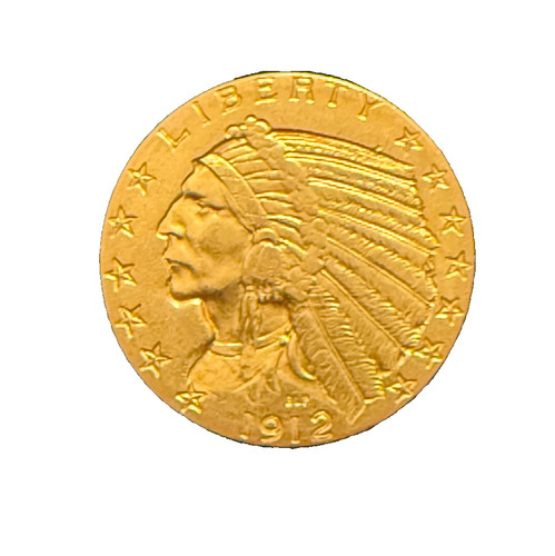1912 oro dollari 5 - us,