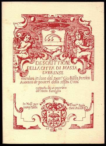 Persico descrittione della - persico,