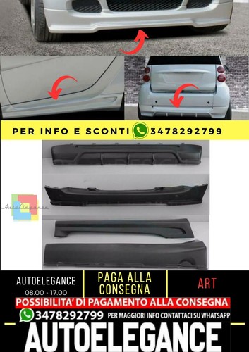 Spoiler body kit smart fortwo - spoiler,