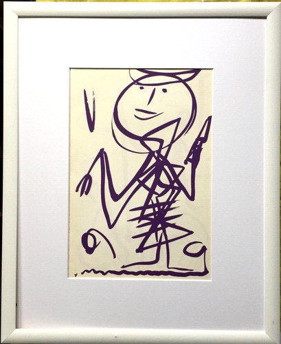 Penck serigrafia 22x33cm - a.r.penck,