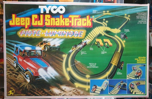 Tyco jeep snake track piste - tyco, cj