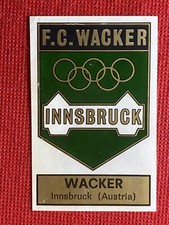 CALCIATORI 1971-72 WACKER INNSBRUCK SCUDETTO 95 Figurina Panini REC Fronte/Retro