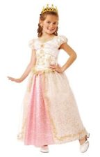 COSTUME PRINCIPESSA ROSA CARNEVALE VESTITO BAMBINA RUBIES VESTITO + CERCHIETTO