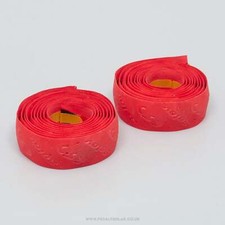 Nastro Selev NOS/NUOVO CON SCATOLA nastro manubrio - sughero rosso classico anni 90 grip wrap