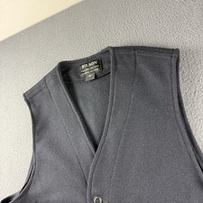 Gilet CC Filson uomo L nero Mackinaw Seattle USA 100% lana vergine bottoni western