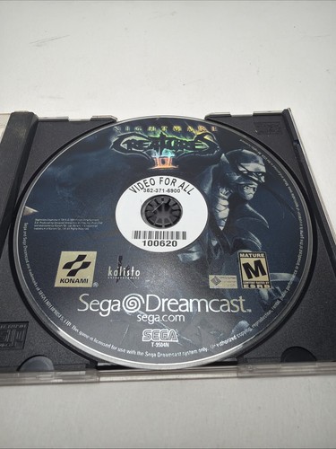 Nightmare creatures sega - nightmare, (sega