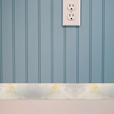  Modanatura flessibile bordo parete buccia e bastone adesivo marmo adesivo