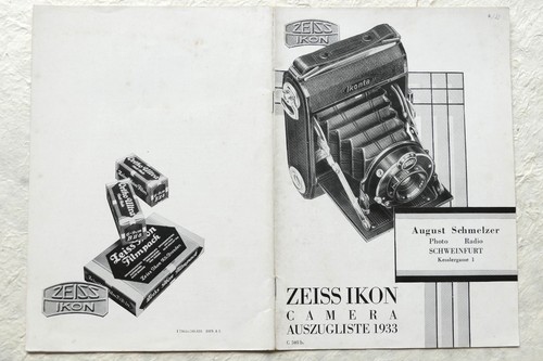 Catalogo fotocamera zeiss ikon - catalogo,