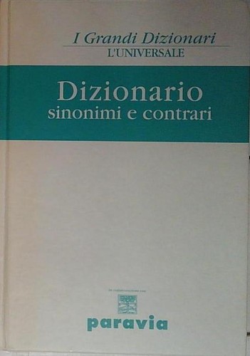 Dizionario sinonimi e - aa.vv,