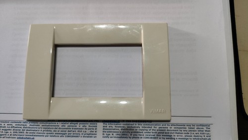 Placca telaio moduli vimar - placca, 3