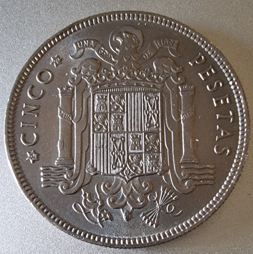 Pesetas franco caudillo - pesetas, f.
