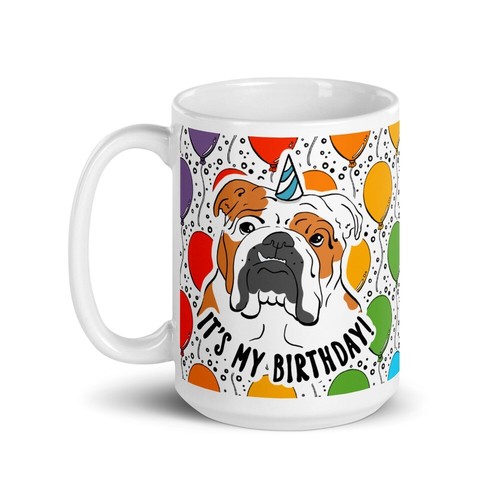 English bulldog rainbow - english,