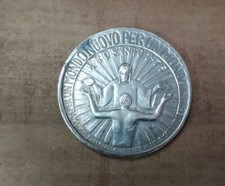 MEDAGLIA MONETA ANNO SANTO 1975 RINNOVAMENTO E RICONCILIAZIONE 