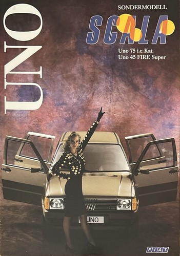 Fiat uno scala depliant - fiat,