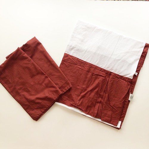 Set federe gonna da letto - federe,