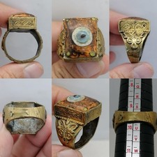 Anello raro ottone antico