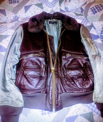 Giacca pilota vera pelle - giacca,