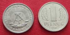1 PFENNIG 1981 DEUTSCHE