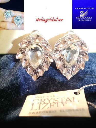 Orecchini donna argento clip - argento,