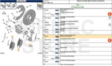 425473 SERIE 4 PASTIGLIE FRENI