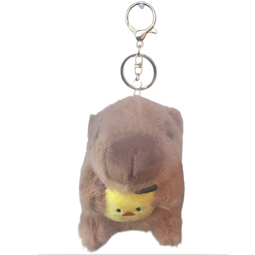 Capybara portachiavi peluche - capybara,