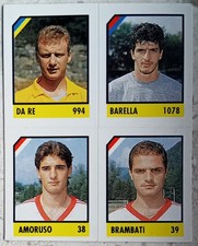 Figurina Micro Calcio Vallardi 1991 1990-91 Amoruso Bari Trento Torres n 233