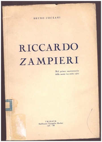 Riccardo zampieri nel - , primo