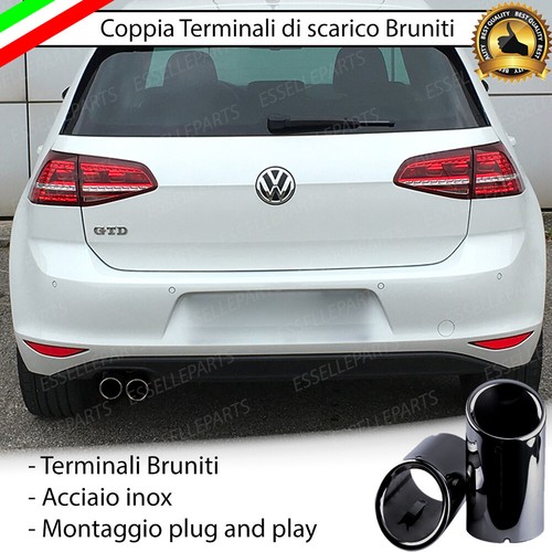 Coppia terminali scarico - di,