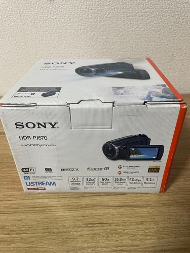 Videocamera sony hdr - sony, hdr-pj670