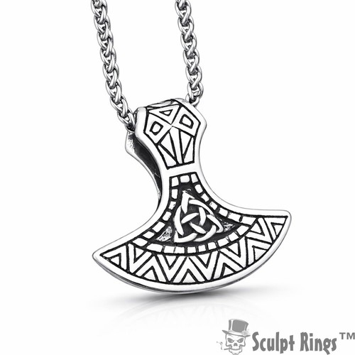 Collana con ciondolo - , ascia