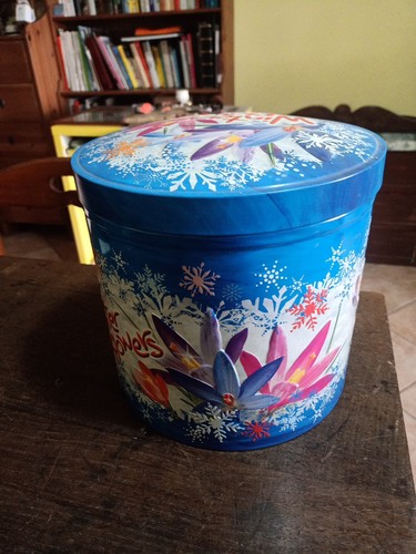 Scatola latta panettone - latta,