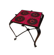 Sgabello Porta Fiori Ferro