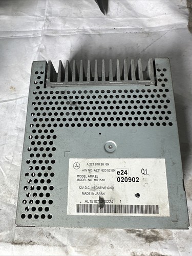 Amplificatore audio mercedes - amplificatore,