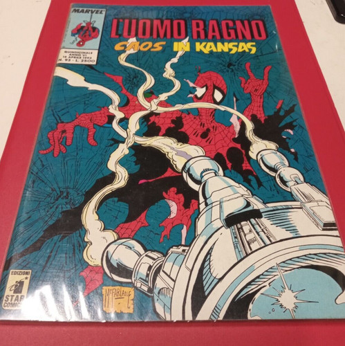 Fumetto uomo ragno - ragno, star