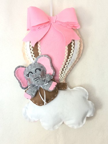 Fiocco nascita bimba elefante - nascita,