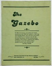 Menù cena vintage anni 70 IL