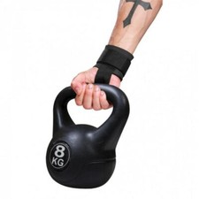 KETTLEBELL MANUBRIO PESO PESI PVC GHIRIA PER PALESTRA CROSSFIT FITNESS MMA 8KG