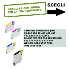 WE-1290 CARTUCCIA x Stampante Ink Jet  COMPATIBILE  per EPSON  (Mela)