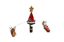 Puntale natalizio rotante con