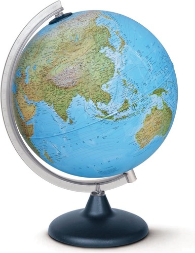 Globo mappamondo luminoso