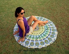 Mandala rotondo arazzo - mandala, da