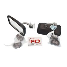 COPPIA SPECCHIETTI RETTANGOLARI IN PLASTICA DA SPORTELLO FIAT 500/126 DX/SX 