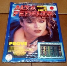 MADONNA COVER  RIVISTA ALTA FEDELTA NOVEMBRE 1985