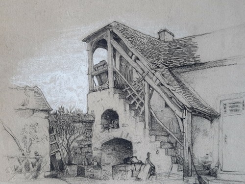Scale court casa disegno - scale,