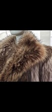 Cappotto Di Vera Pelliccia Marmotta Artisan Furrier Originale Anni 50