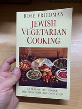 1994 Jewish Vegetariana Cucinare Rose Friedman Ricette Vintage Libro Tascabile (