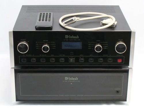 Mcintosh c100 preamplifier - c100, &